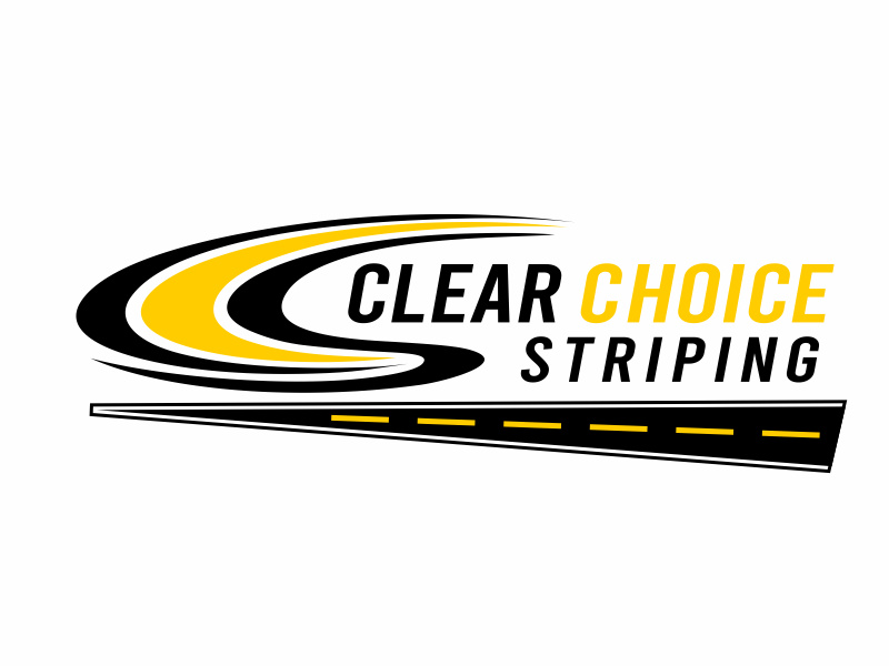 Clear Choice Striping logo design by aura