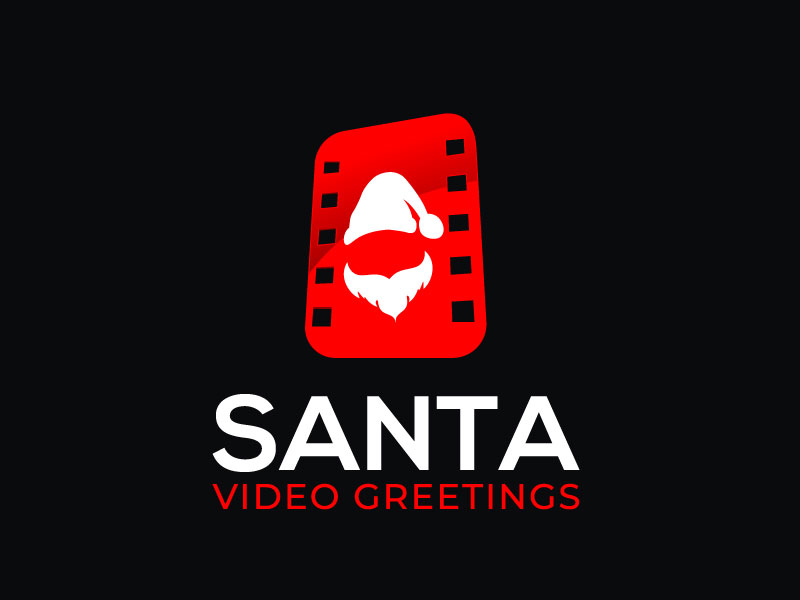 Santa Video Greetings logo design by bezalel