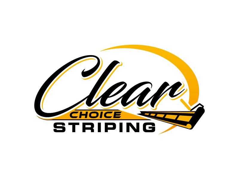 Clear Choice Striping logo design by oindrila chakraborty