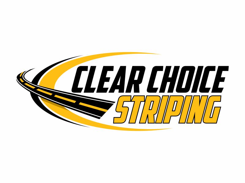 Clear Choice Striping logo design by agus