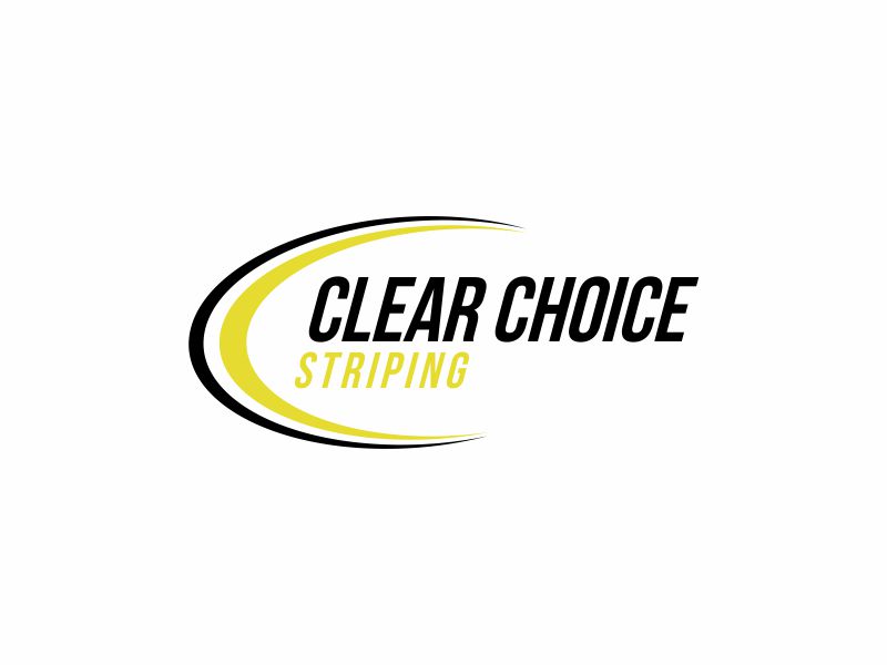 Clear Choice Striping logo design by hopee
