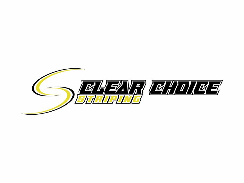Clear Choice Striping logo design by hopee