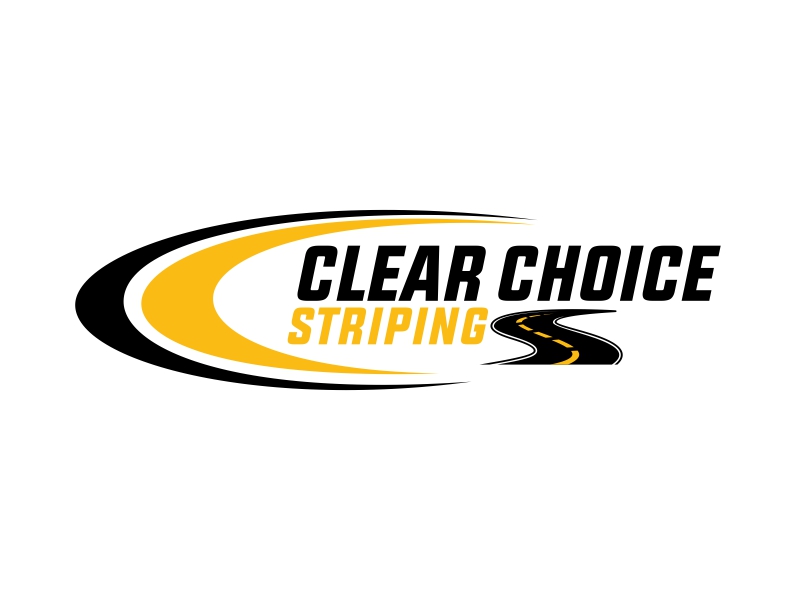 Clear Choice Striping logo design by yunda