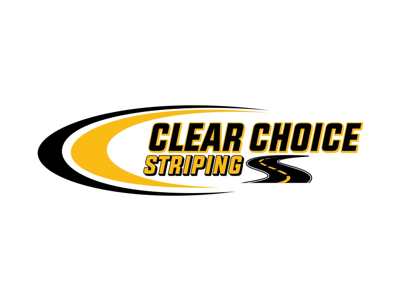 Clear Choice Striping logo design by yunda