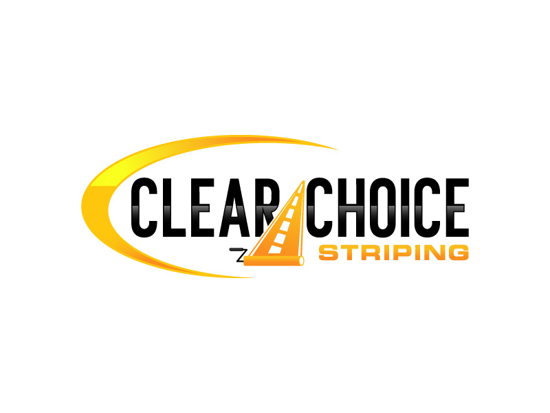 Clear Choice Striping logo design by subrata