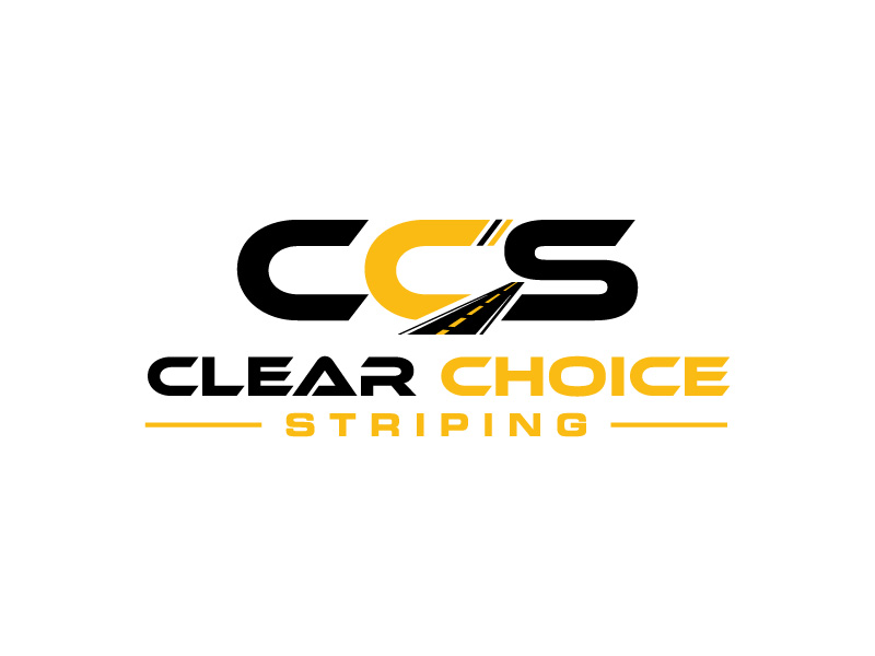 Clear Choice Striping logo design by subrata