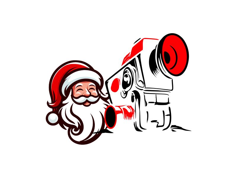 Santa Video Greetings logo design by amazing