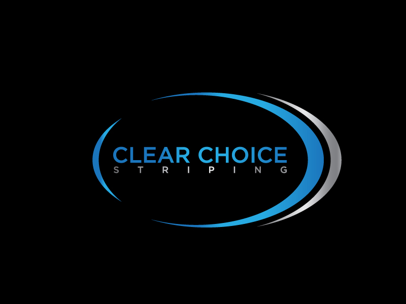 Clear Choice Striping logo design by bigboss