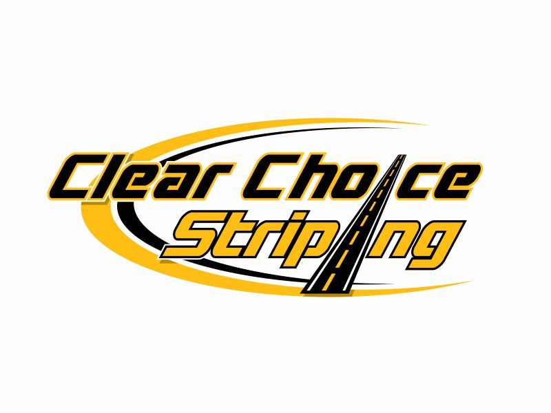 Clear Choice Striping logo design by agus