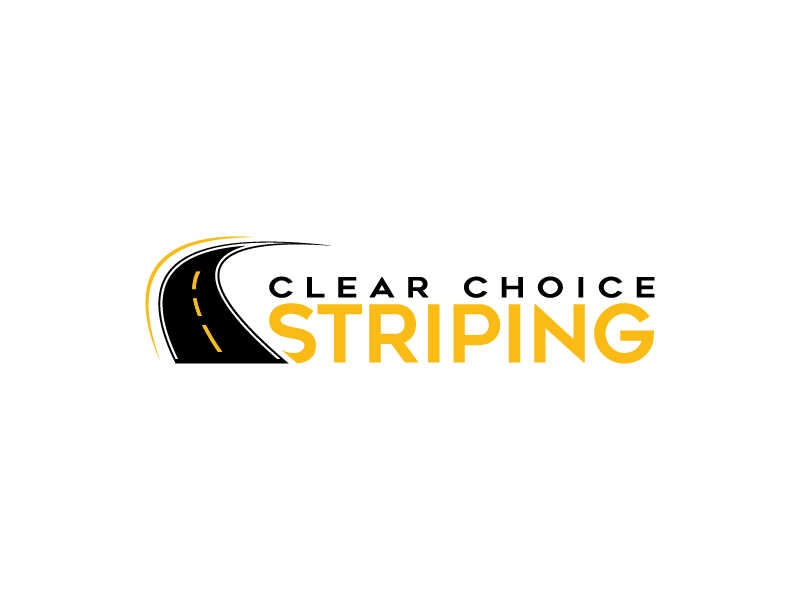Clear Choice Striping logo design by gateout