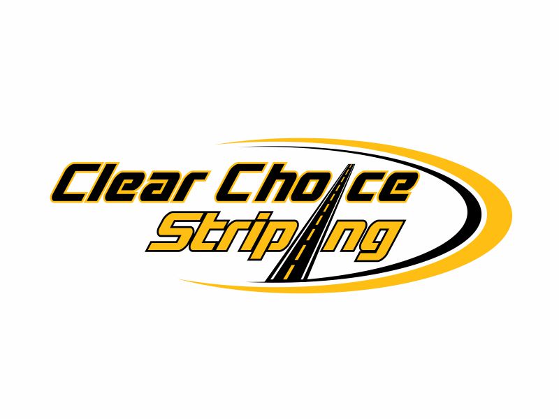 Clear Choice Striping logo design by agus