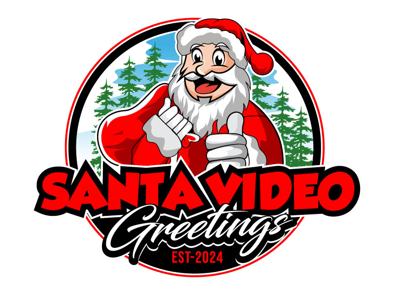 Santa Video Greetings logo design by Gilate