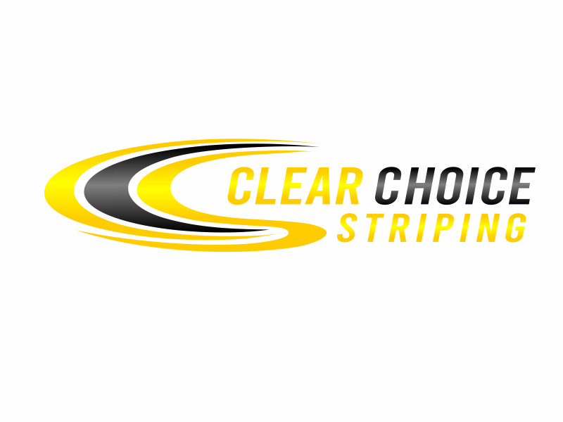 Clear Choice Striping logo design by aura