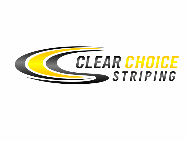 Clear Choice Striping logo design by aura