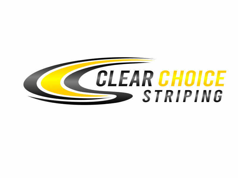 Clear Choice Striping logo design by aura