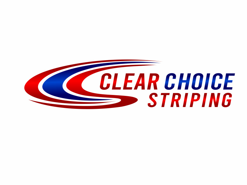 Clear Choice Striping logo design by aura