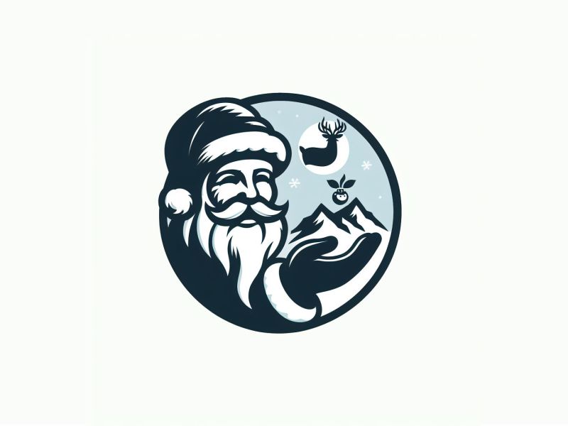 Santa Video Greetings logo design by kanal