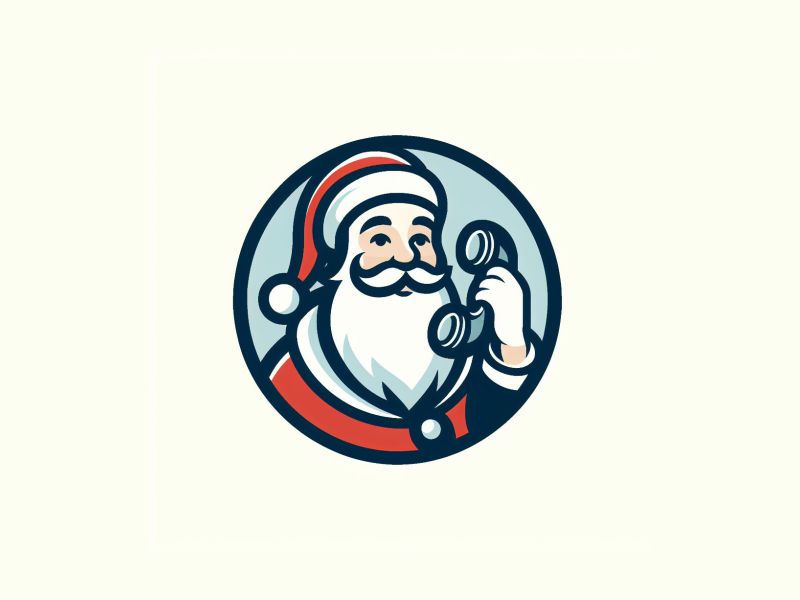 Santa Video Greetings logo design by kanal