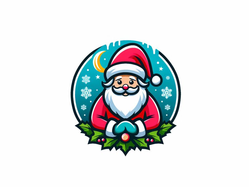 Santa Video Greetings logo design by kanal