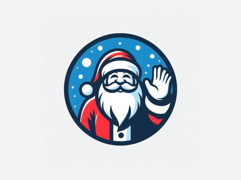 Santa Video Greetings logo design by kanal