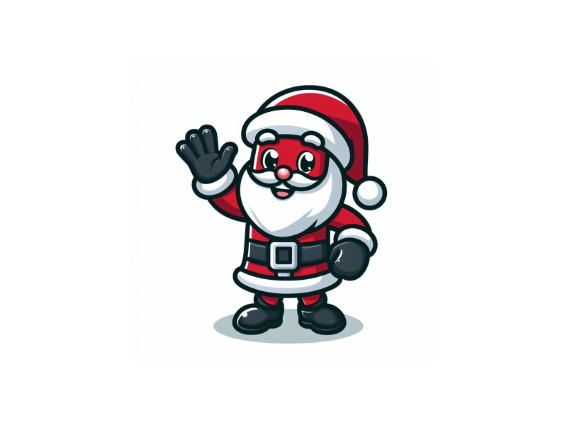 Santa Video Greetings logo design by Ulin