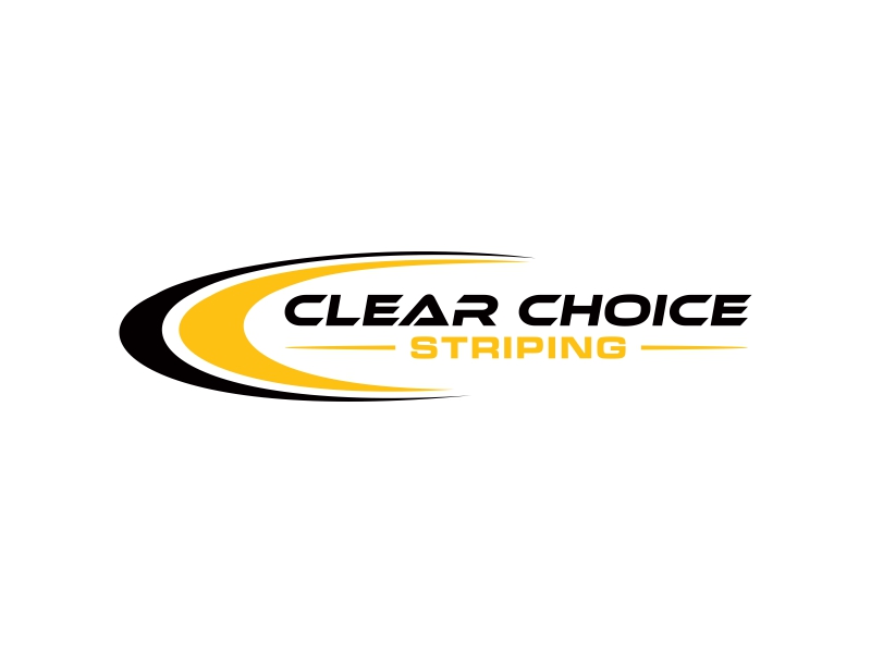Clear Choice Striping logo design by KQ5