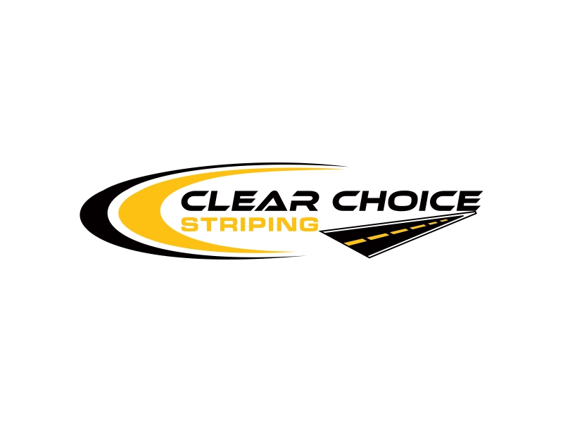 Clear Choice Striping logo design by KQ5
