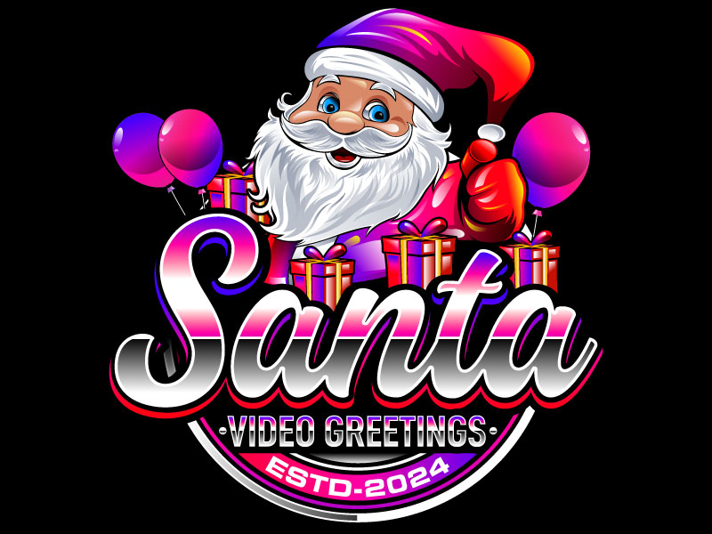 Santa Video Greetings logo design by Gilate