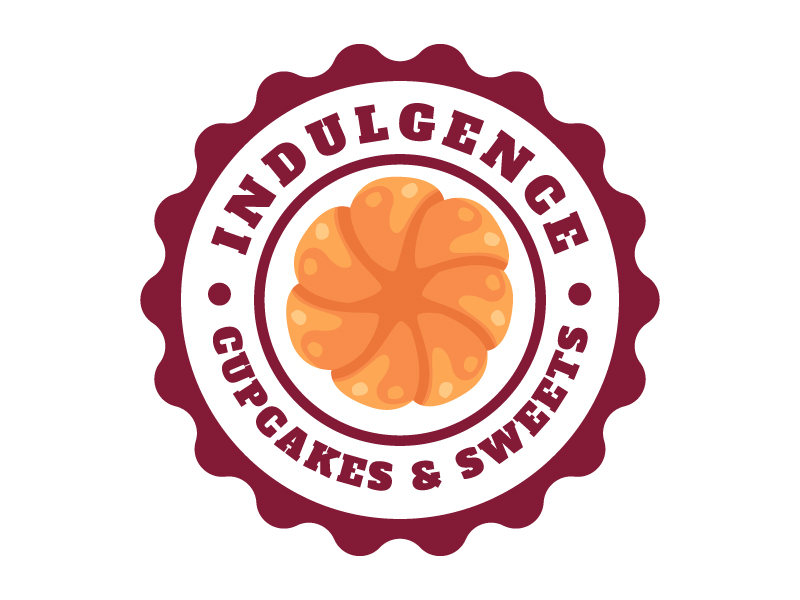 Indulgence Cupcakes & Sweets logo design by oindrila chakraborty