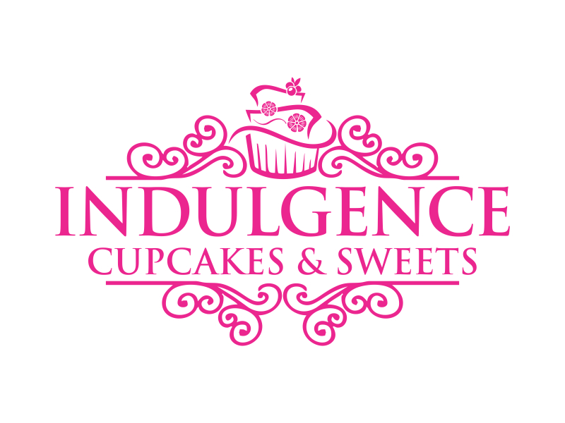 Indulgence Cupcakes & Sweets logo design by cikiyunn