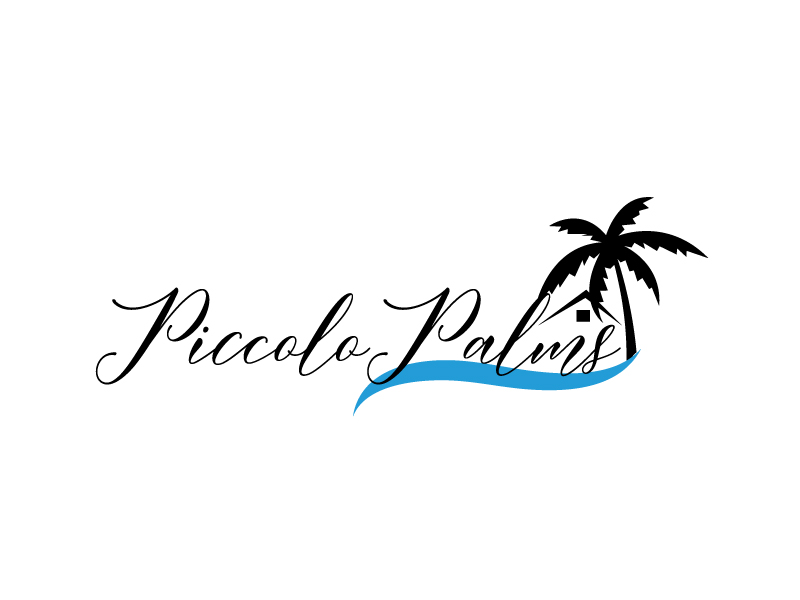 Piccolo Palms logo design by webmall