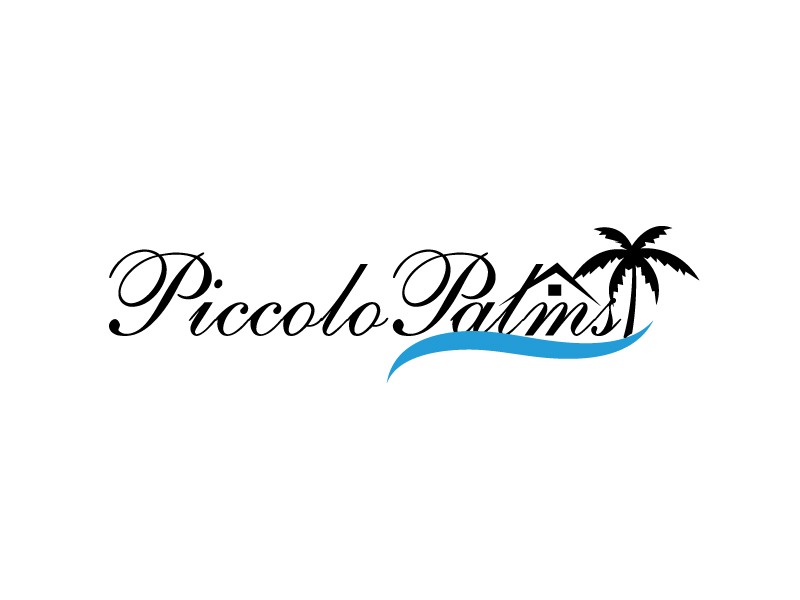 Piccolo Palms logo design by webmall