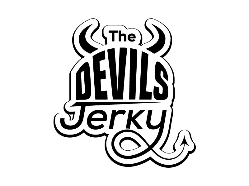 The Devils Jerky logo design by Rainbow07