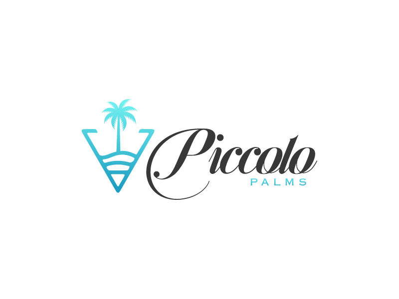 Piccolo Palms logo design by Sami Ur Rab
