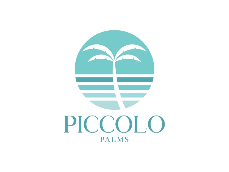 Piccolo Palms logo design by arifrijalbiasa