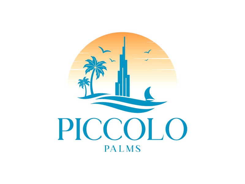 Piccolo Palms logo design by arifrijalbiasa