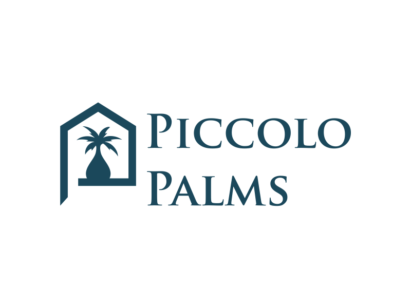 Piccolo Palms logo design by cikiyunn