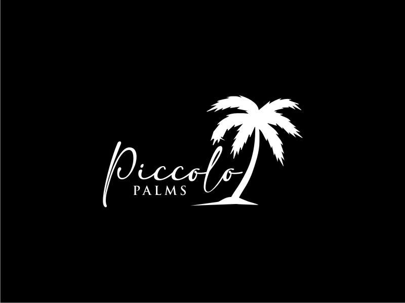 Piccolo Palms logo design by Artomoro