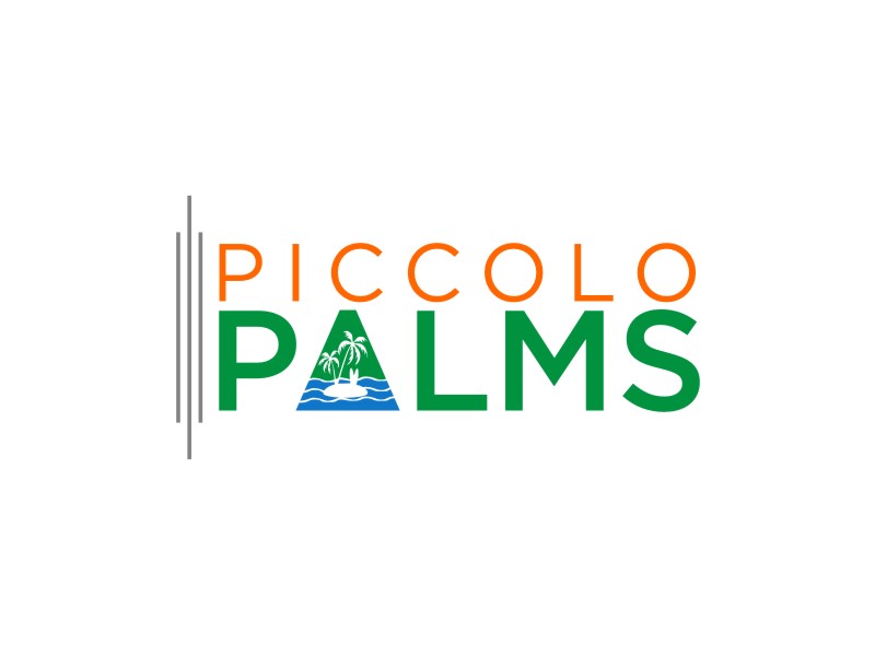 Piccolo Palms logo design by Diancox
