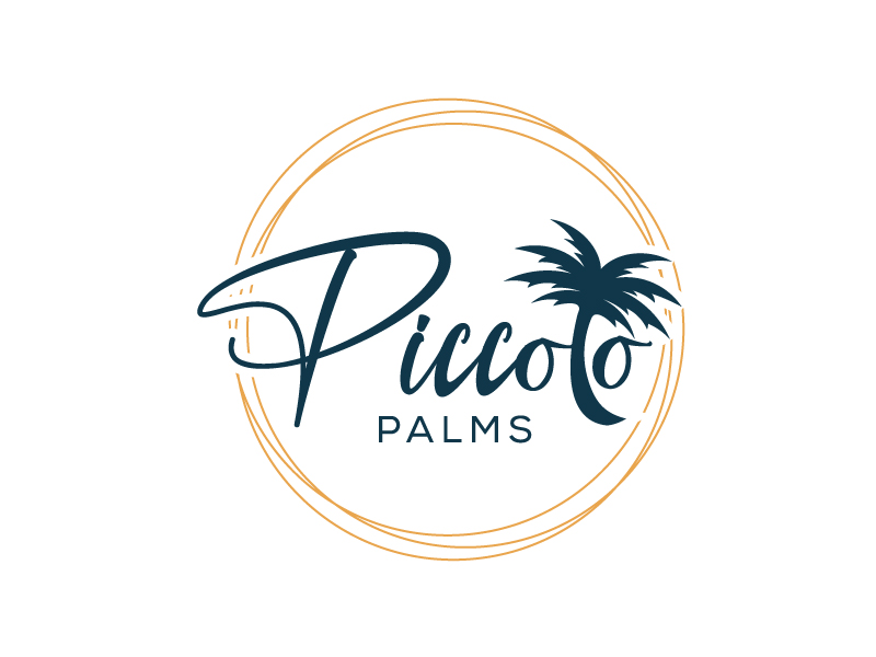 Piccolo Palms logo design by yondi