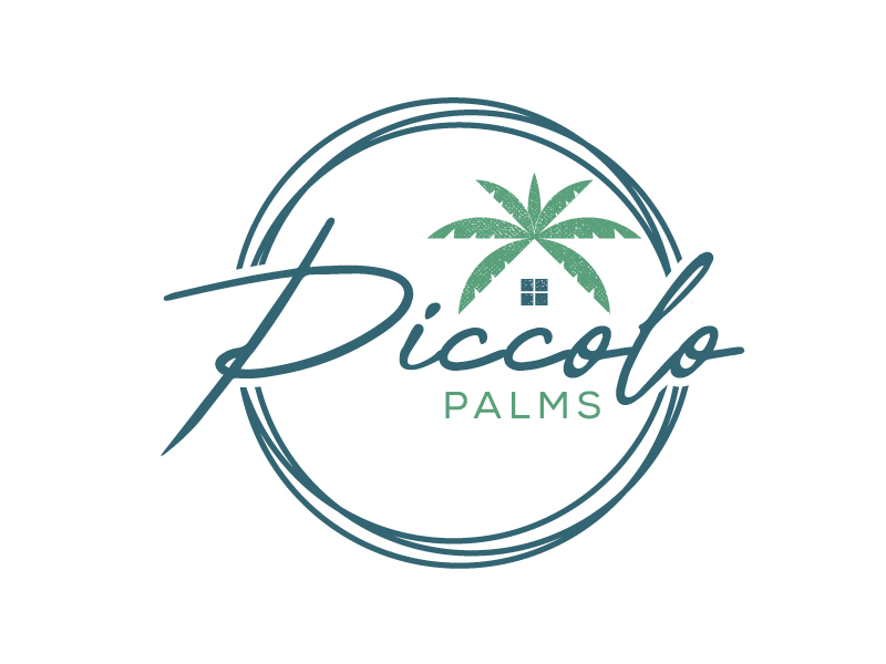 Piccolo Palms logo design by yondi