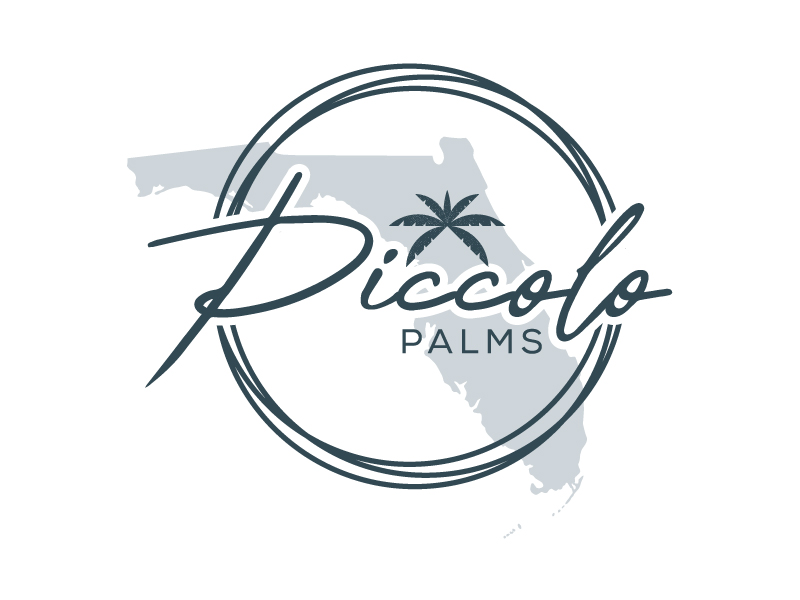 Piccolo Palms logo design by yondi