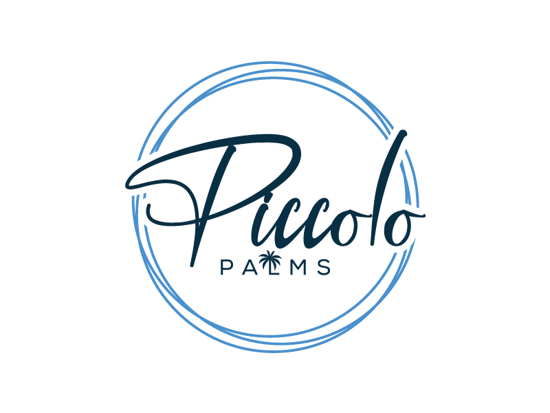 Piccolo Palms logo design by yondi