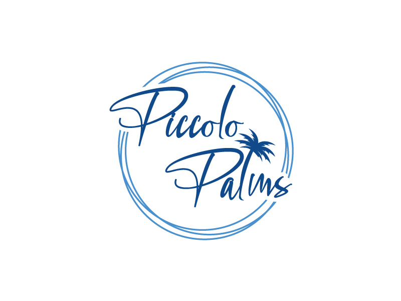 Piccolo Palms logo design by yondi