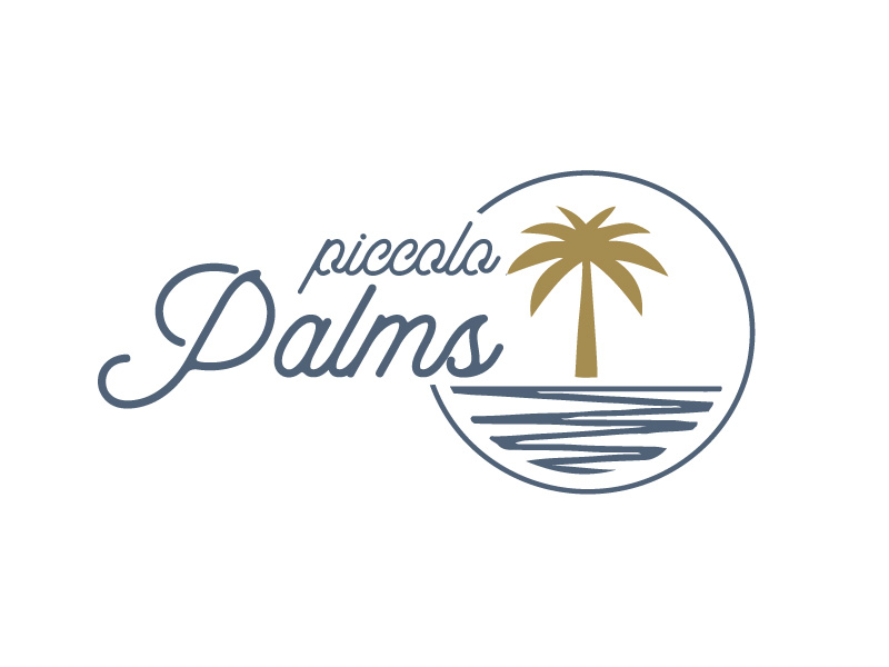 Piccolo Palms logo design by oskar