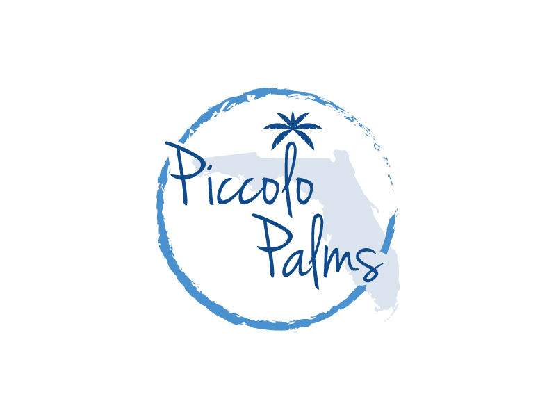 Piccolo Palms logo design by yondi