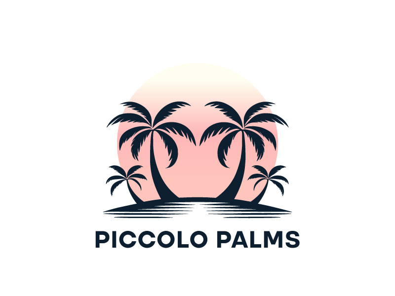 Piccolo Palms logo design by Ebad uddin