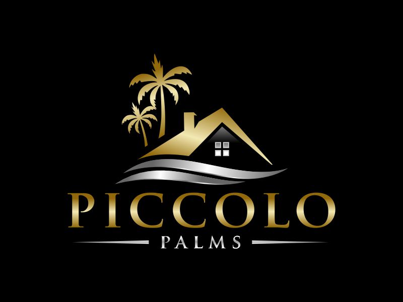 Piccolo Palms logo design by done