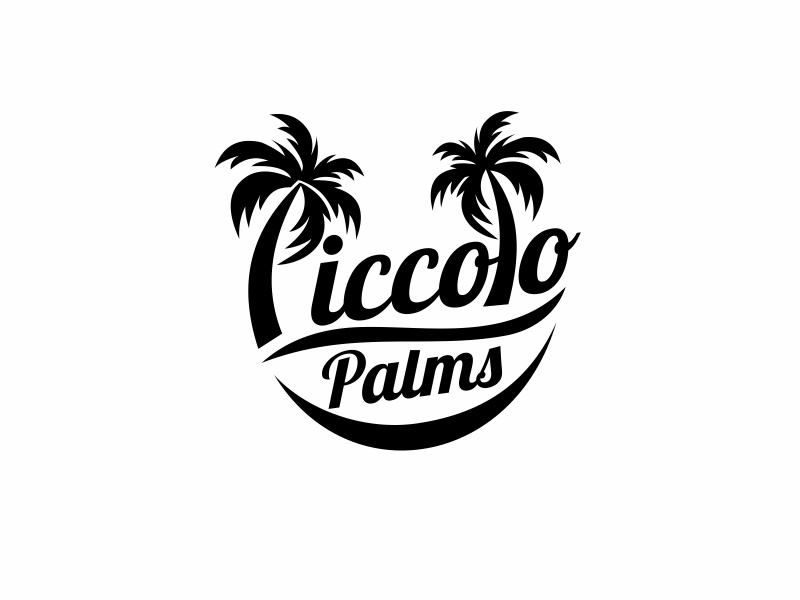Piccolo Palms logo design by aura