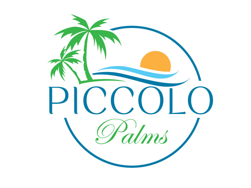 Piccolo Palms logo design by Conception